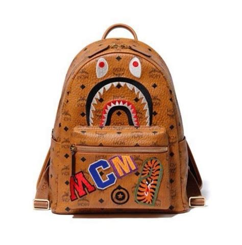 gucci bape backpack